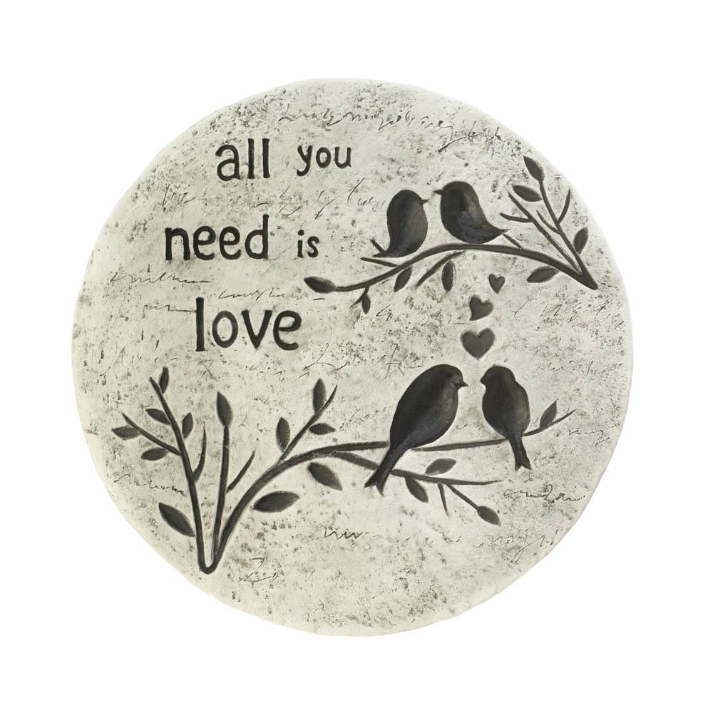 All You Need Is Love Stepping Stone - UNQFurniture