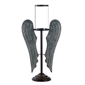 Angel Wings Farmhouse Candle Holder - UNQFurniture