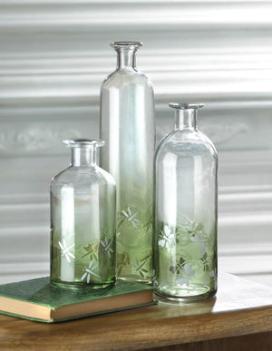 Apothecary Style Glass Bottle (L) - UNQFurniture