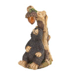 Black Bear Solar Statue - UNQFurniture