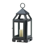 Black Mini Contemporary Lantern - UNQFurniture