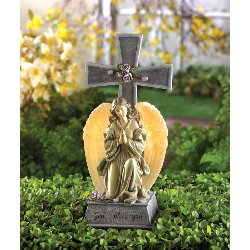 Blessed Cross Solar Light - UNQFurniture