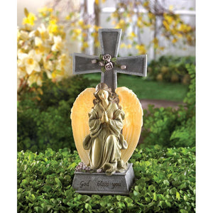 Blessed Cross Solar Light - UNQFurniture