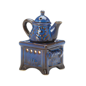 Blue Teapot Stove Oil Warmer - UNQFurniture