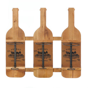 Bordeaux Wooden Wine Bottle Holder - UNQFurniture