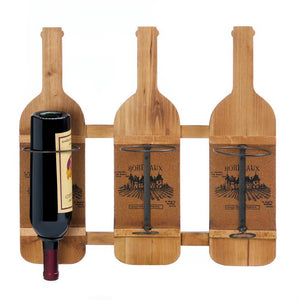 Bordeaux Wooden Wine Bottle Holder - UNQFurniture