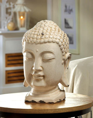 Buddha Head Decor - UNQFurniture