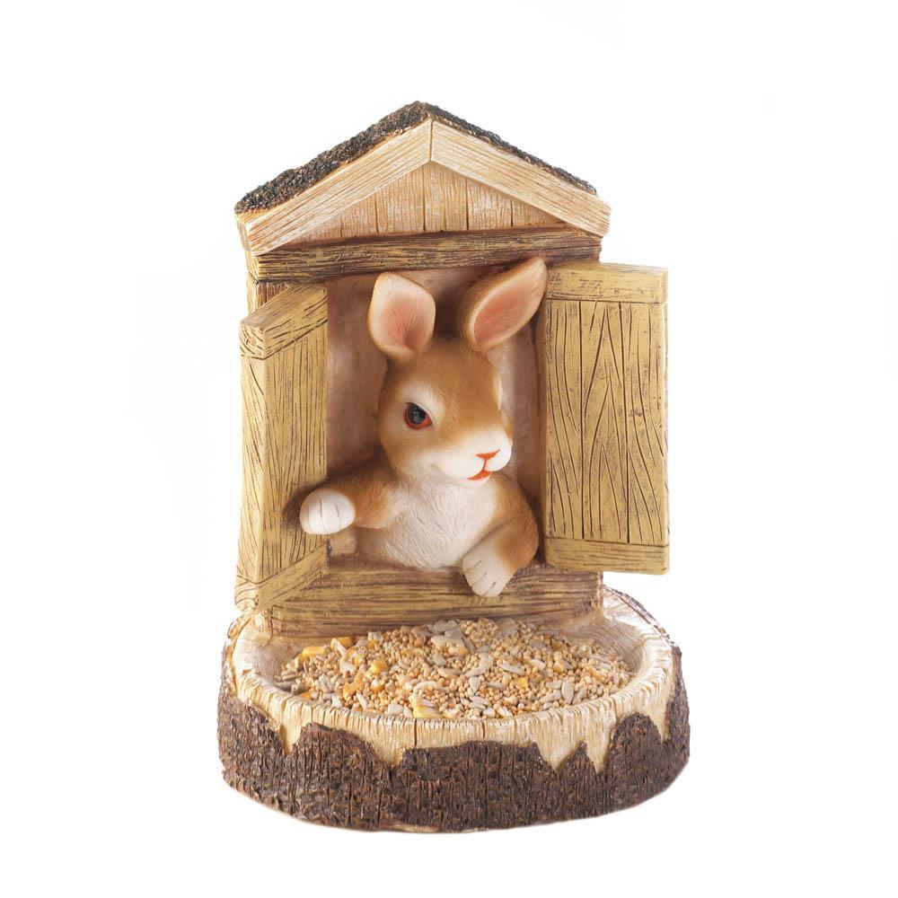 Bunny Wall Hanging Bird Feeder - UNQFurniture