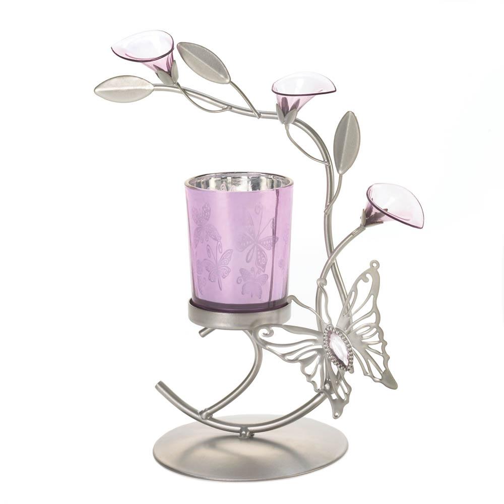 Butterfly Lily Candle Holder - UNQFurniture