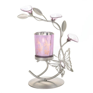 Butterfly Lily Candle Holder - UNQFurniture