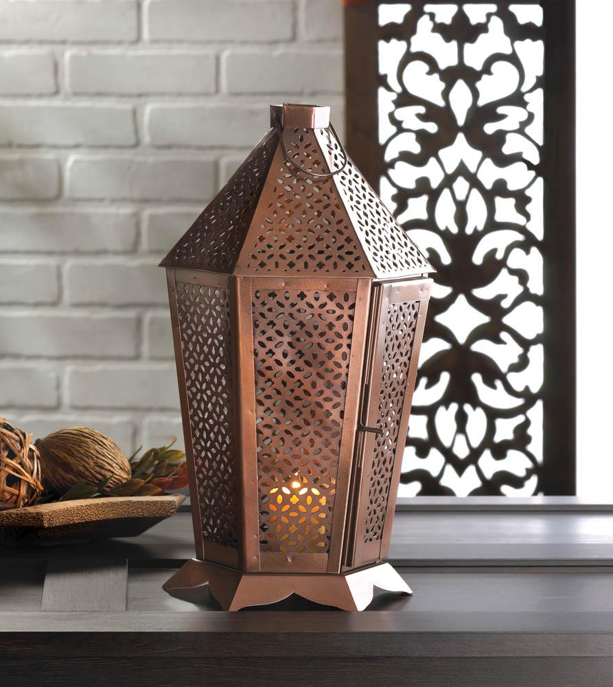 Byzantine Pewter Lantern - UNQFurniture