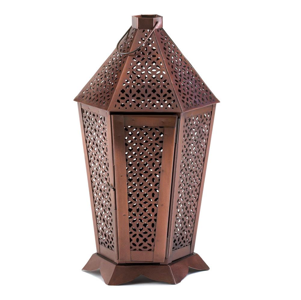 Byzantine Pewter Lantern - UNQFurniture