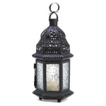 Clear Glass Moroccan Lantern - UNQFurniture