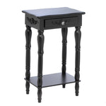 Colonial Carved Side Table - UNQFurniture