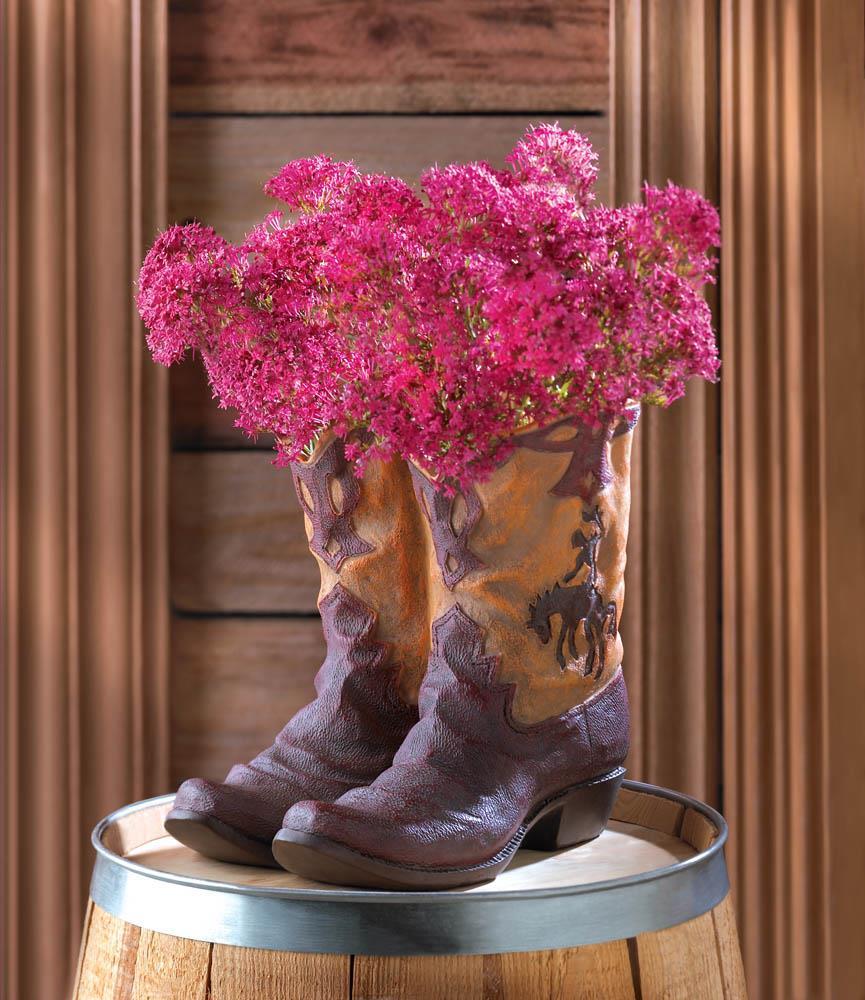 Cowboy Boots Planter - UNQFurniture