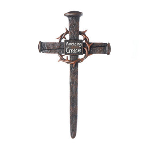 Crown Of Thorns Nail Cross - UNQFurniture