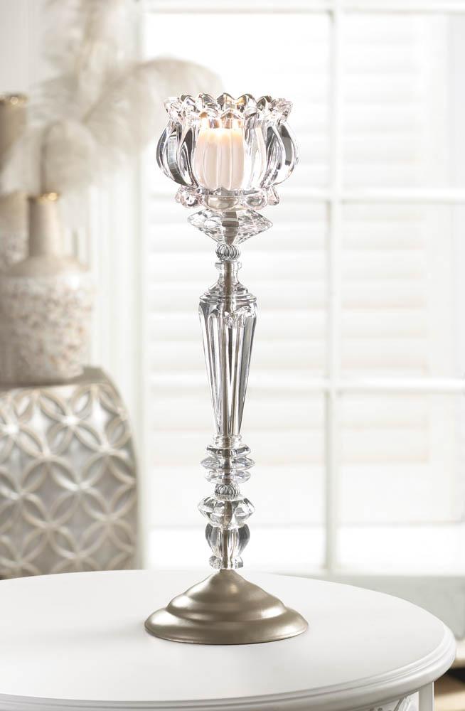 Crystal Flower Candle Stand - UNQFurniture