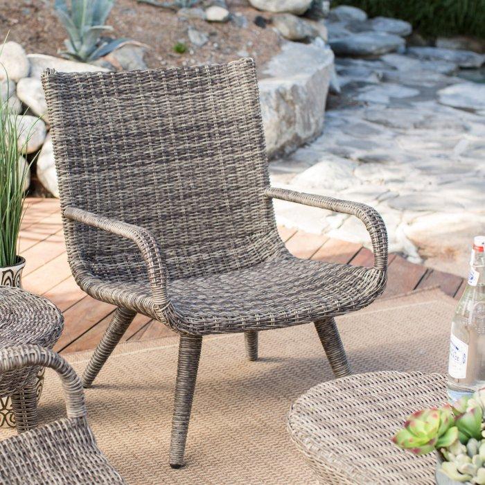 Rio All Weather Wicker Conversation Set