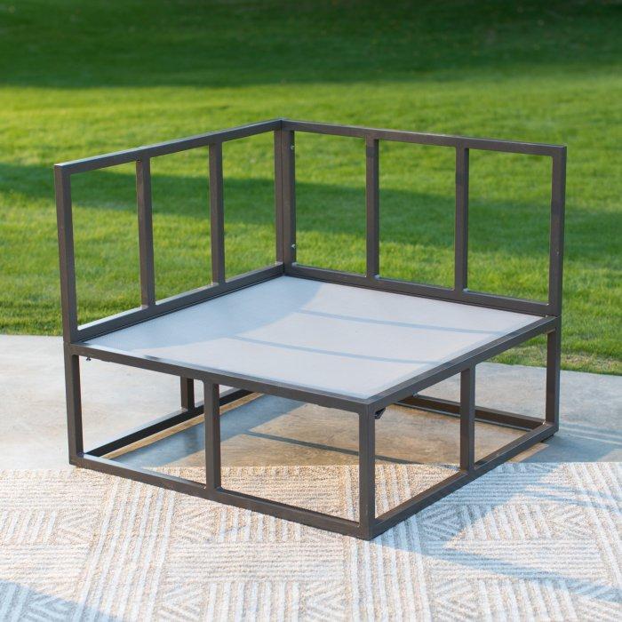 Bonaire Aluminum Outdoor Sectional Set