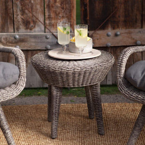 Rio All Weather Wicker Chat Set