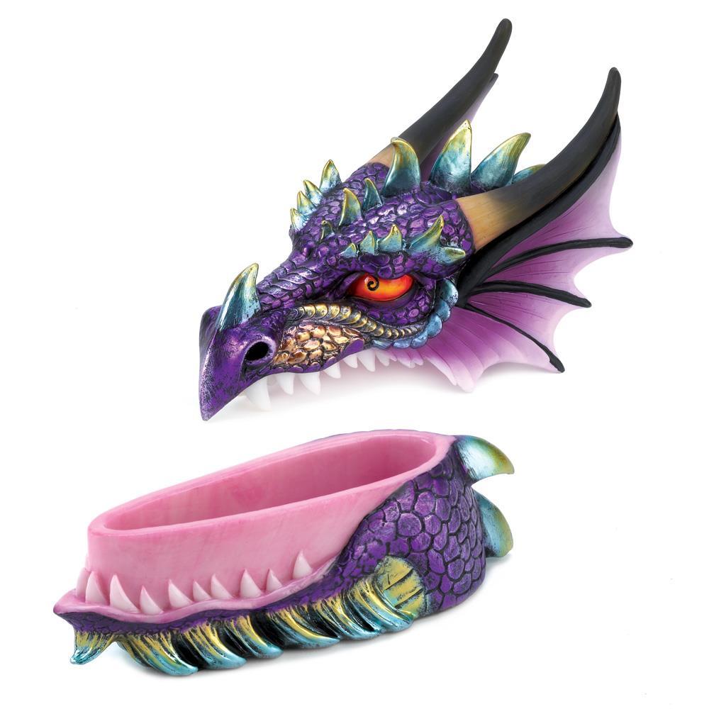 Dragon Head Collectible Treasure Box - UNQFurniture