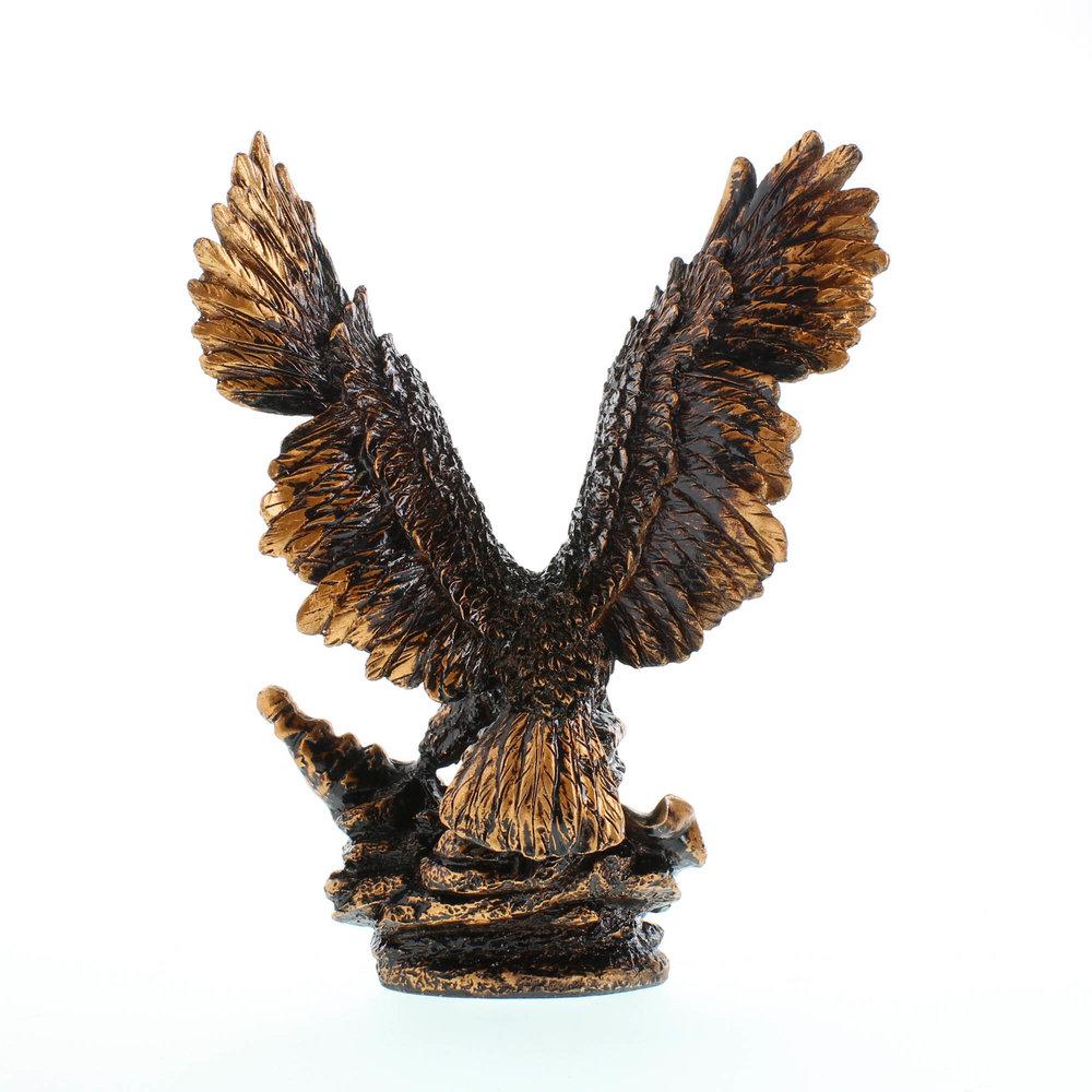 Eagle in Flight Statue - UNQFurniture