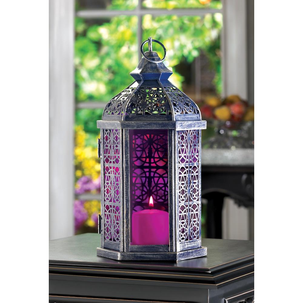 Enchanted Amethyst Candle Lamp - UNQFurniture