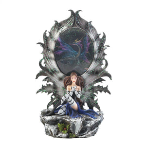 Fairy Dragon Lighted Figurine - UNQFurniture