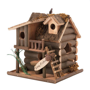 Fishing Cabin Bird House - UNQFurniture