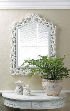 Fleur-De-Lis Wall Mirror - UNQFurniture