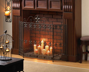 French Revival Fire Place Screen - UNQFurniture