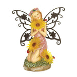 Garden Blooms Fairy Solar Statue - UNQFurniture