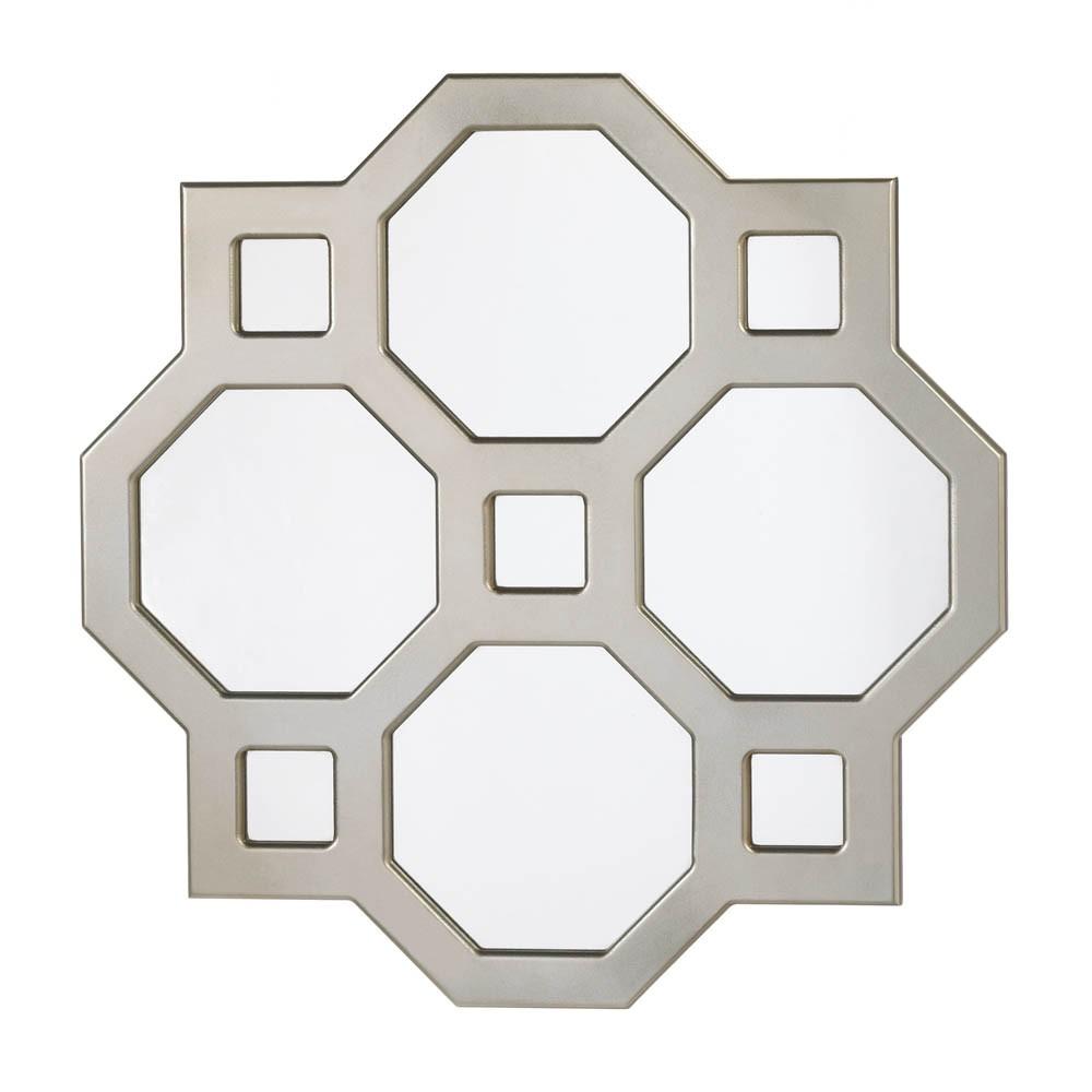 Geometric Decorative Wall Mirror - UNQFurniture