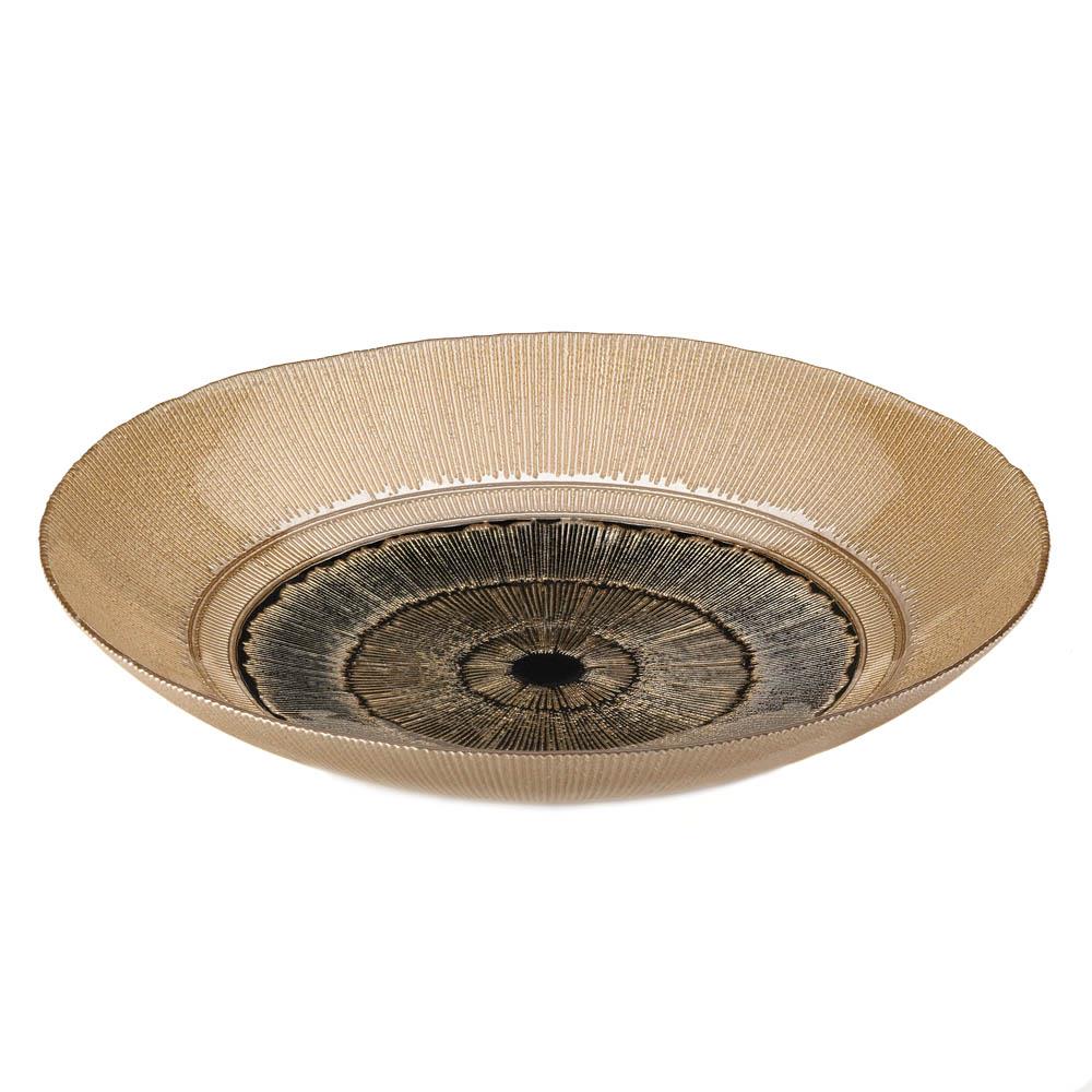 Golden Eye Decorative Plate - UNQFurniture