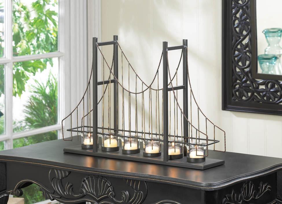 Golden Gate Candle Holder - UNQFurniture