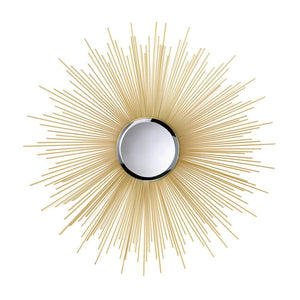 Golden Rays Sunburst Mirror - UNQFurniture