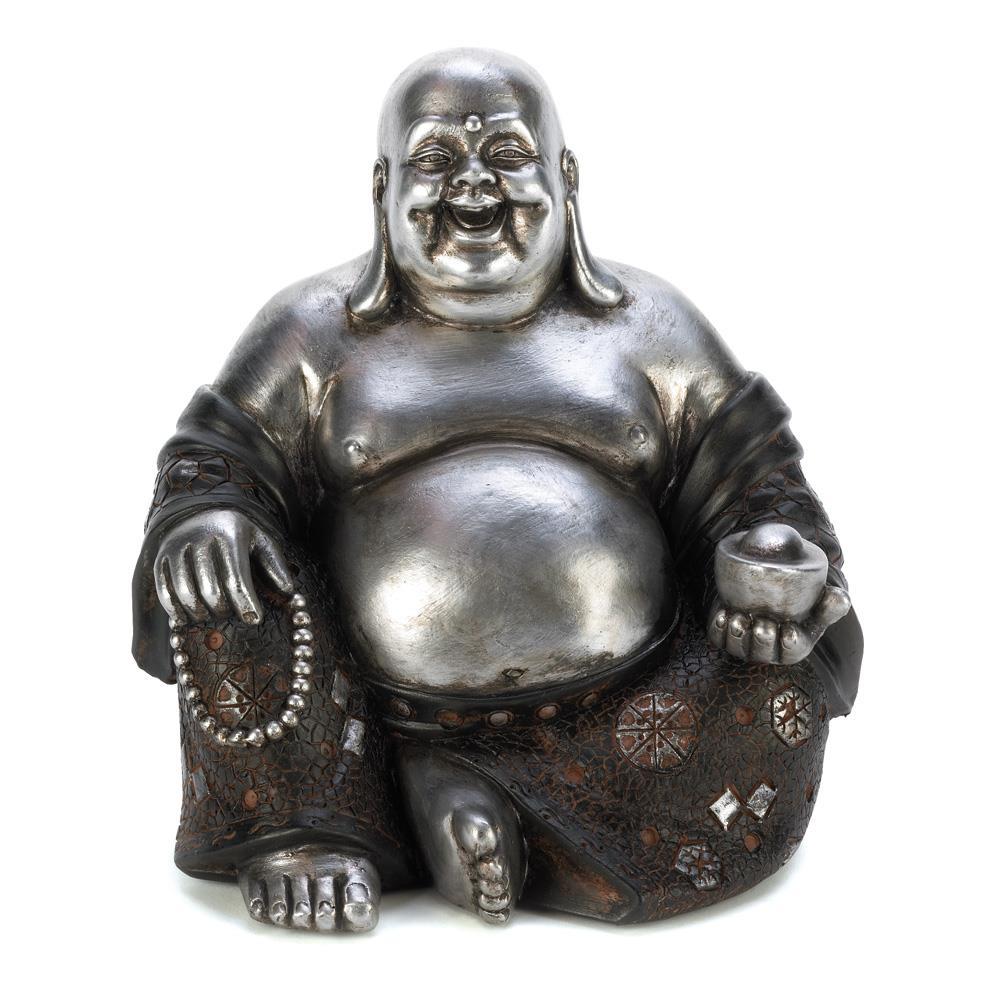 Happy Sitting Buddha Statue - UNQFurniture