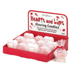 Hearts & Lips Glowing Candles - UNQFurniture