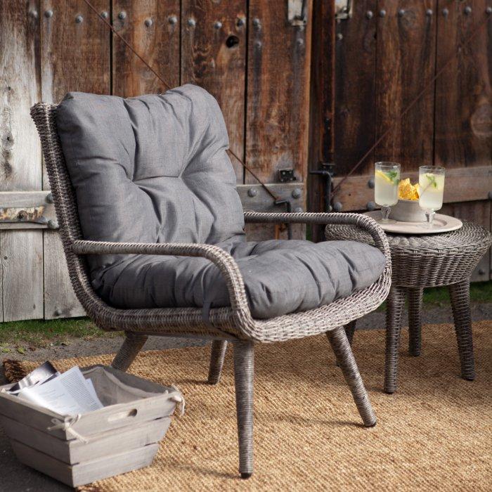 Rio All Weather Wicker Chat Set