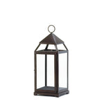 Large Bronze Contemporary Lantern - UNQFurniture