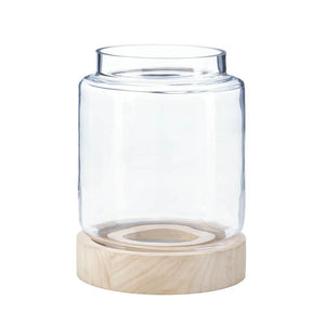 Large Coastal Cabin Hurricane Lantern - UNQFurniture