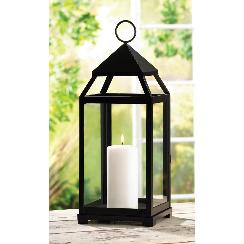 Large Contemporary Candle Lantern - UNQFurniture