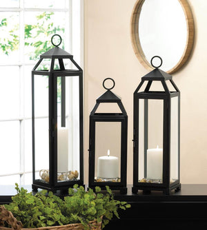 Lean & Sleek Candle Lantern (M) - UNQFurniture