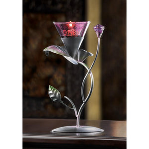 Lilac Lily Pad Tealight Holder - UNQFurniture