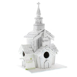 Little White Chapel Birdhouse - UNQFurniture