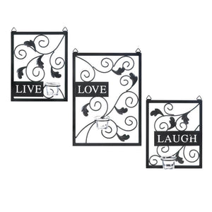 Live, Love, Laugh Wall Decor - UNQFurniture