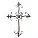 Lone Star Wall Cross Decor - UNQFurniture