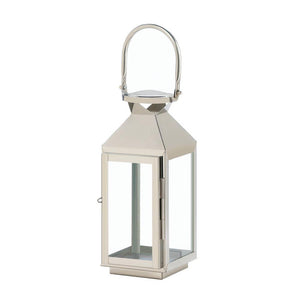 Manhattan Stainless Steel Lantern (S) - UNQFurniture