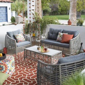 Kambree All Weather Wicker Outdoor Conversation Set