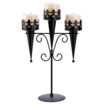 Medieval Triple Candle Stand - UNQFurniture